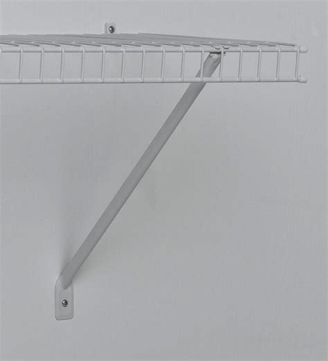 metal brackets for wire shelves|support brackets for wire shelving.